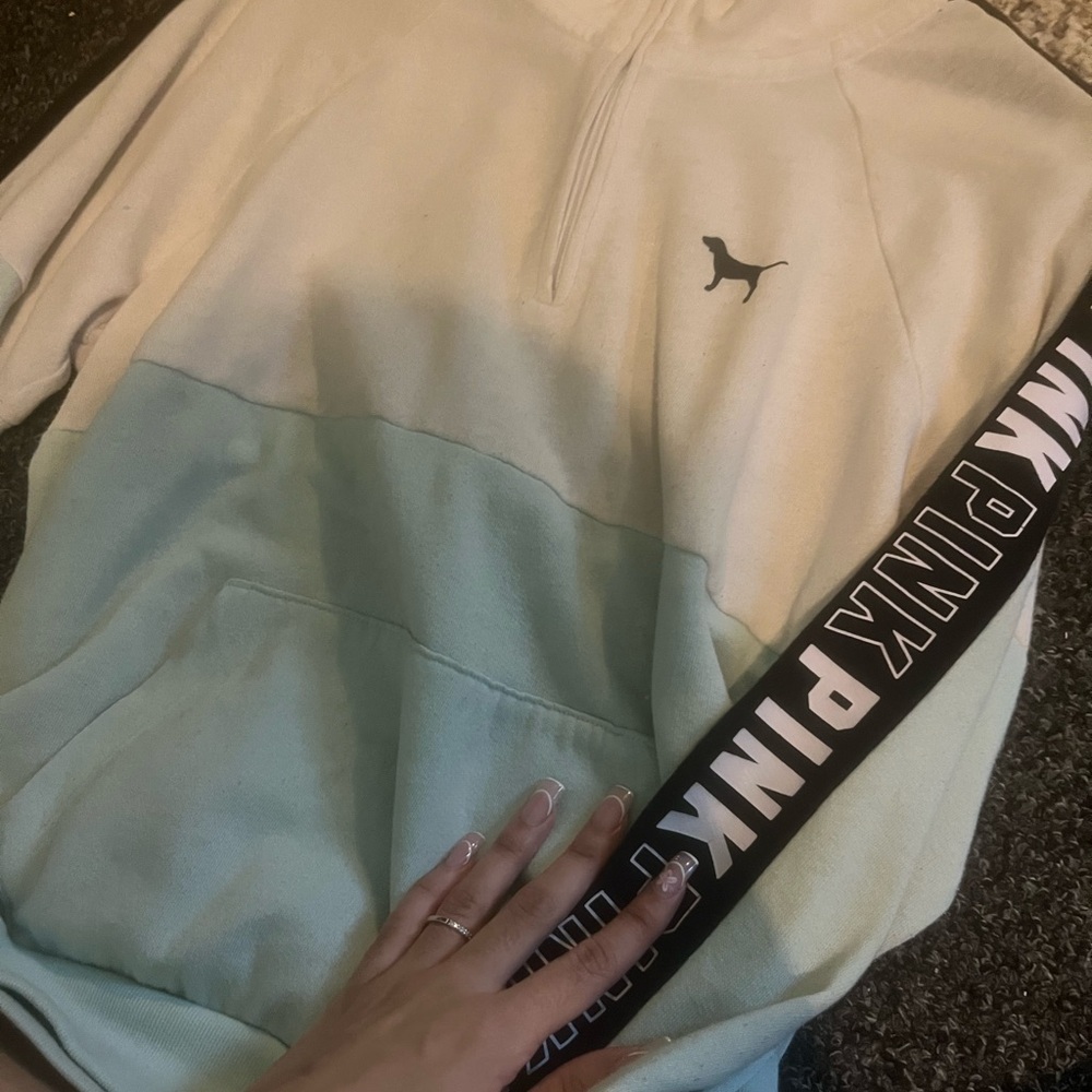 Victoria's Secret PINK Half-Zip Sweatshirt